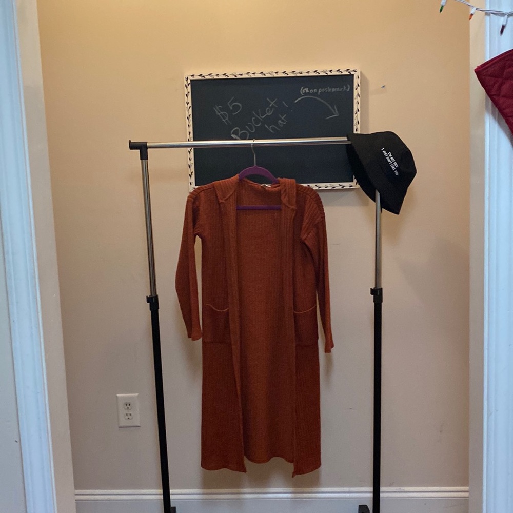 Orange/brown cover up